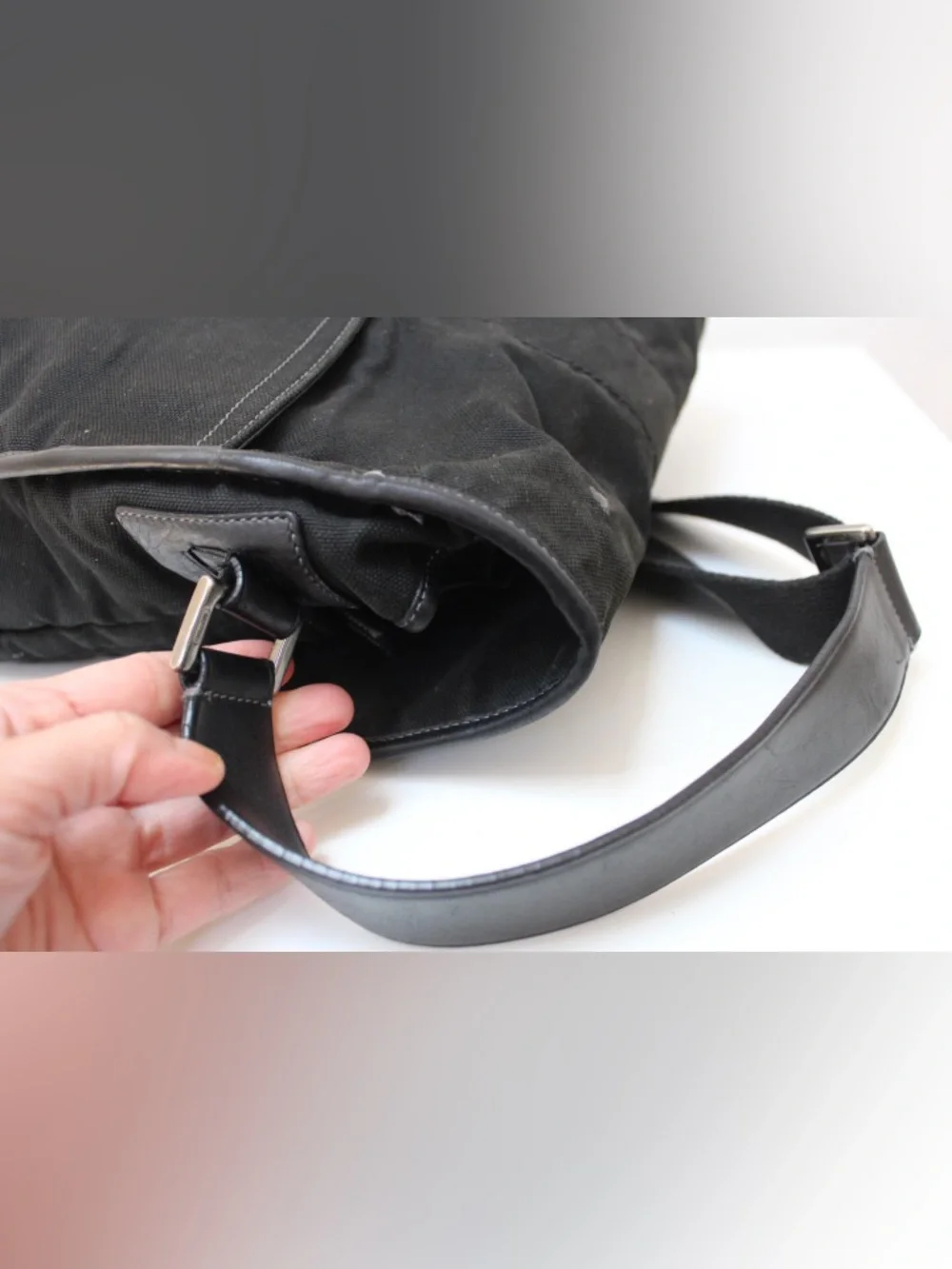 Vintage Coach messenger bag